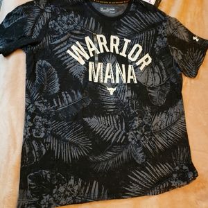 Under Armour mens XXL the Rock T shirt